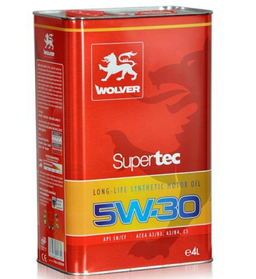Wolver 5W30 Engine Oil, Car Accessories, Car & Services on