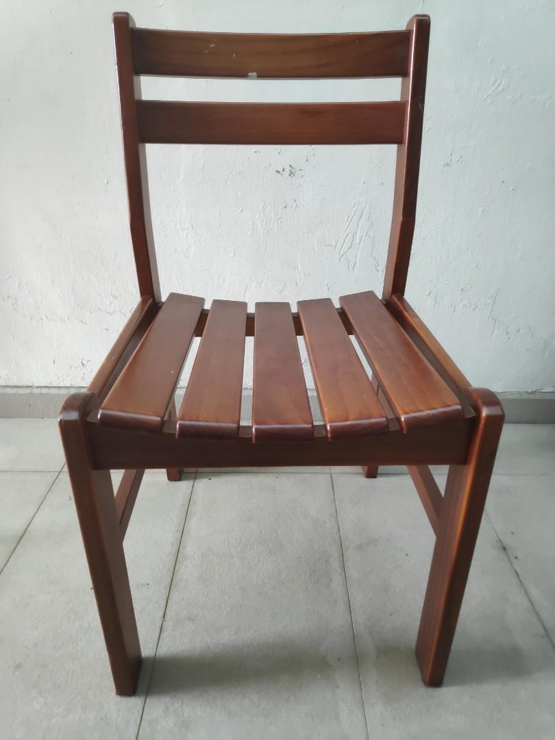 wooden chair furniture tables  chairs on carousell