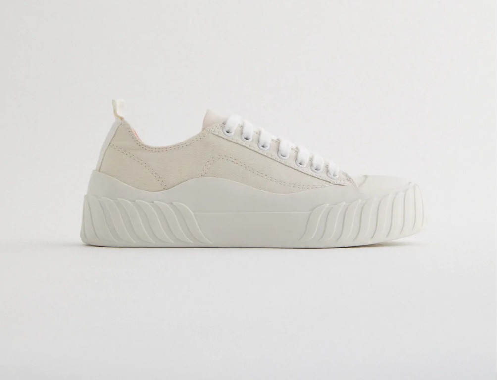 Zara canvas shoes