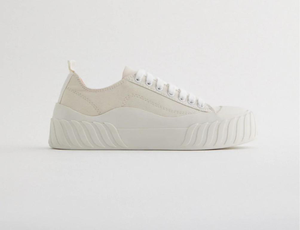 Zara canvas sale shoes