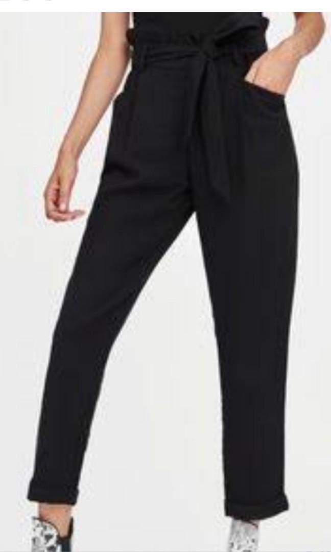 Zara trafaluc black pants