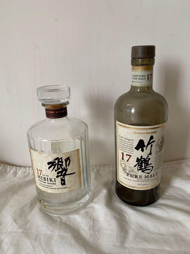 食品/飲料/酒響17年 8本。空瓶 飾り - starcollaborative.com