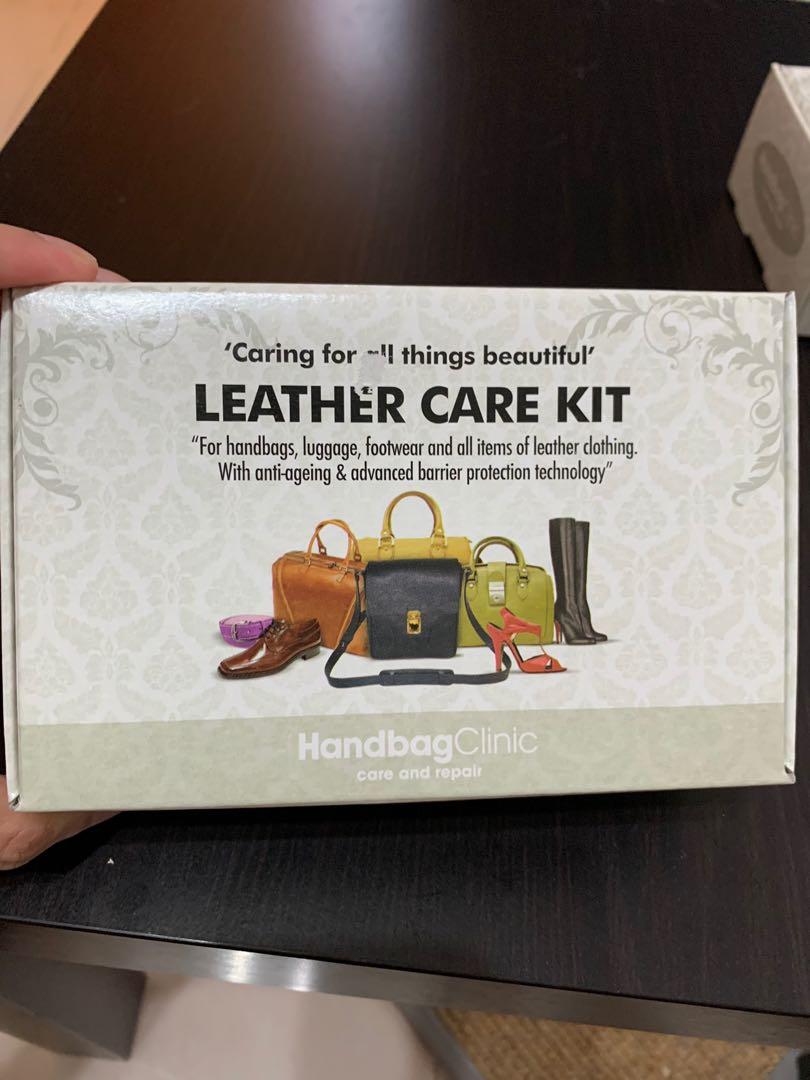 Handbag clinic 2025 leather care kit