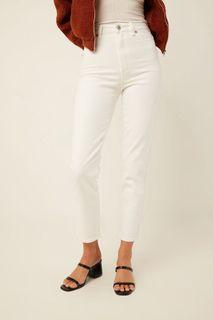 Abrand 94 high slim white jeans