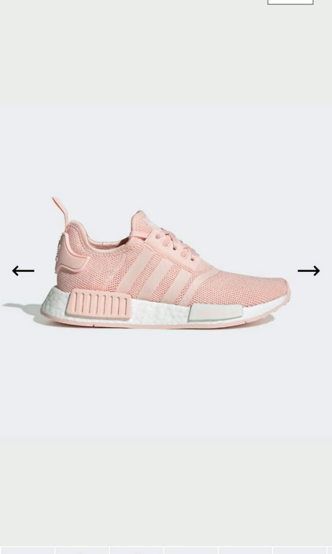 nmd pink and white