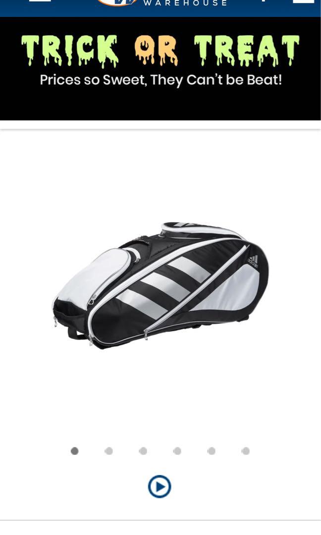 Adidas tour tennis 12 racquet bag 2025