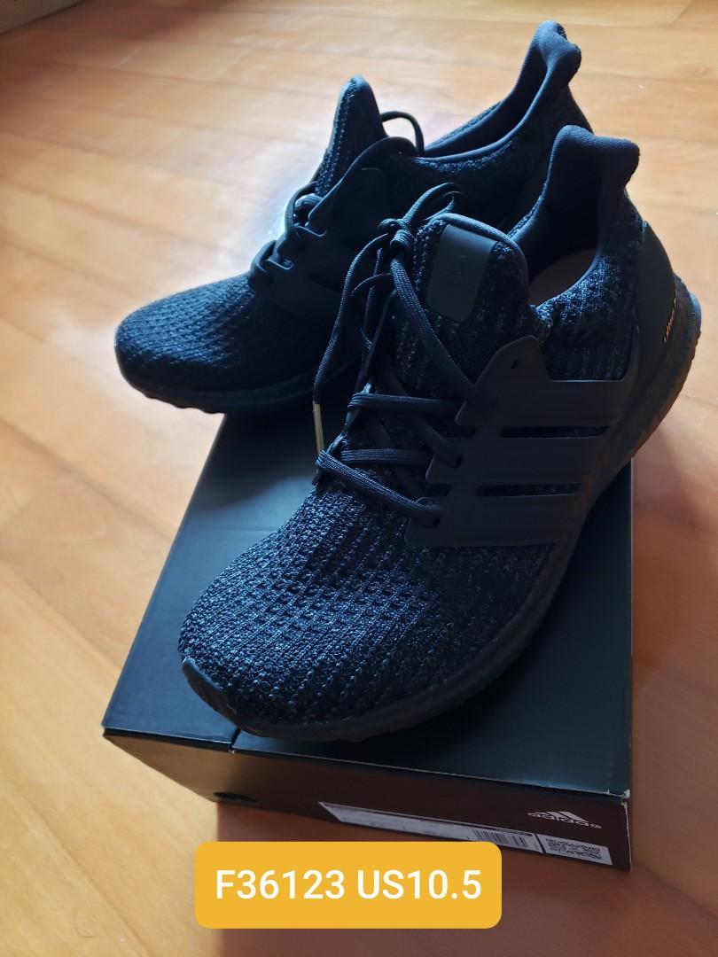 ultra boost triple black gold