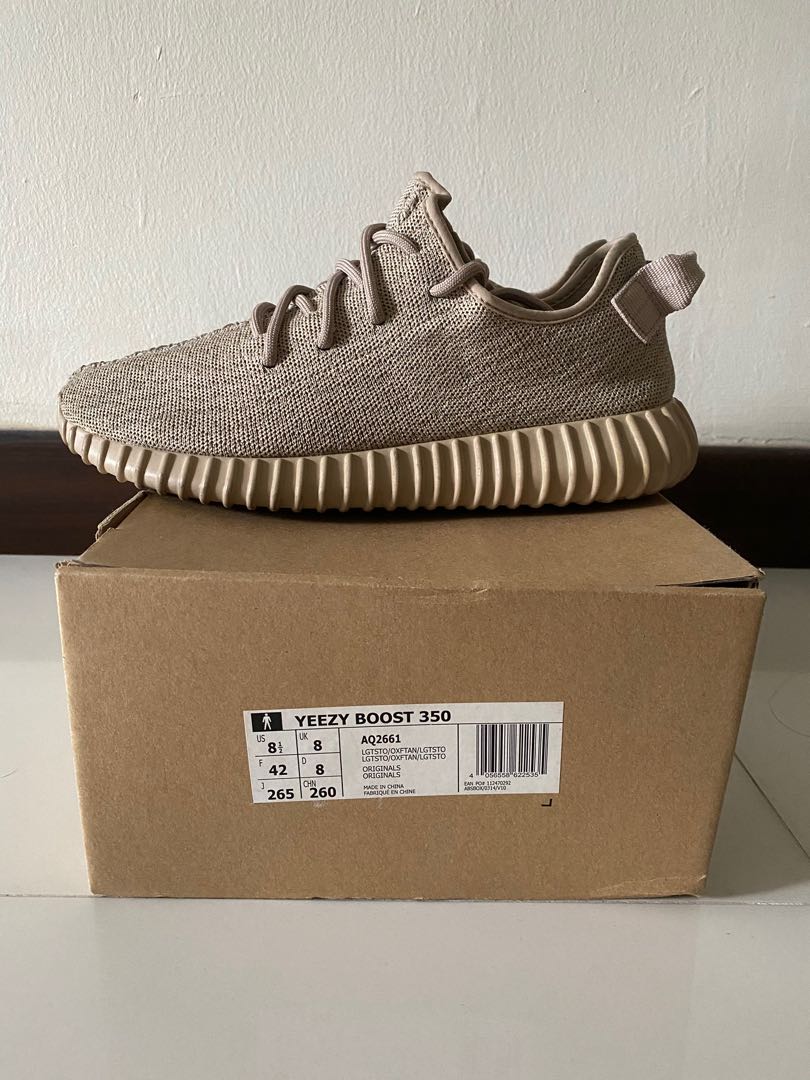 Adidas yeezy hotsell boost oxford tan