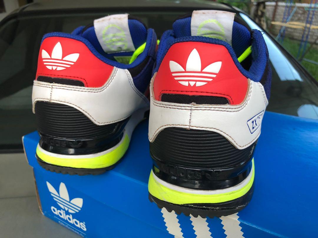 Adidas ZX 750 Blue/Red/White (GB 