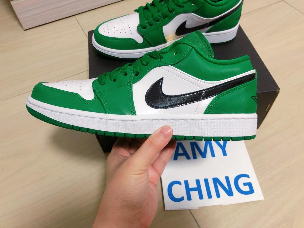 Air Jordan 1 Low Pine Green - 553558-301