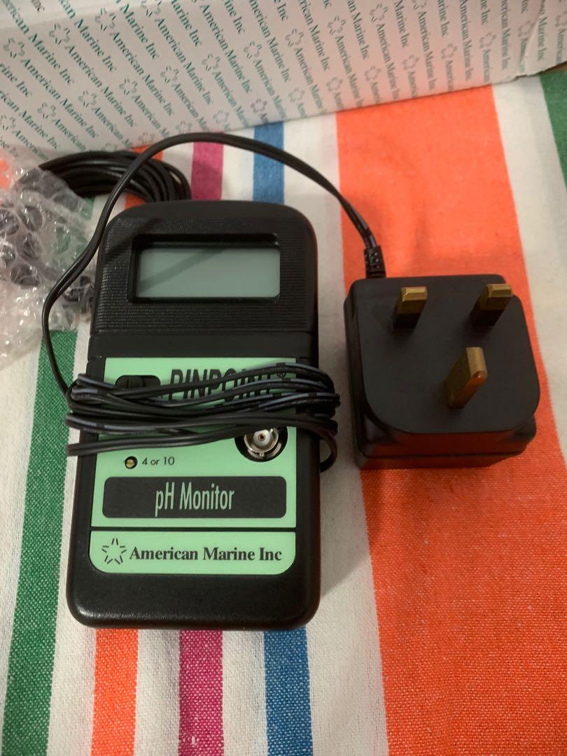 American pinpoint ph monitor+ph probe + power adapter, Pet Supplies
