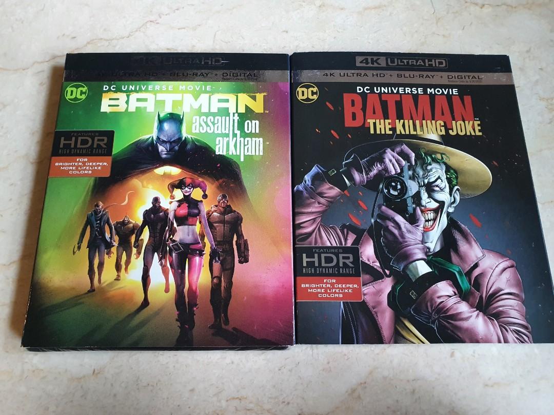 Assortment of Batman Joker (DC) Animated Blu-ray (4K) Movie Collection,  Hobbies & Toys, Music & Media, CDs & DVDs on Carousell