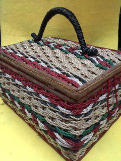 Basket Bag or sewing organizer