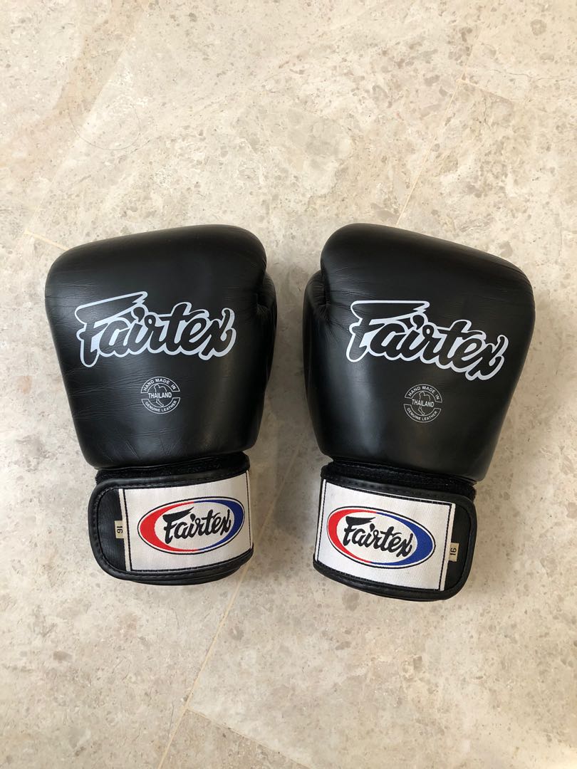 Boxing gloves Fairtex 16oz, Sports Equipment, Sports & Games, Water Sports on Carousell