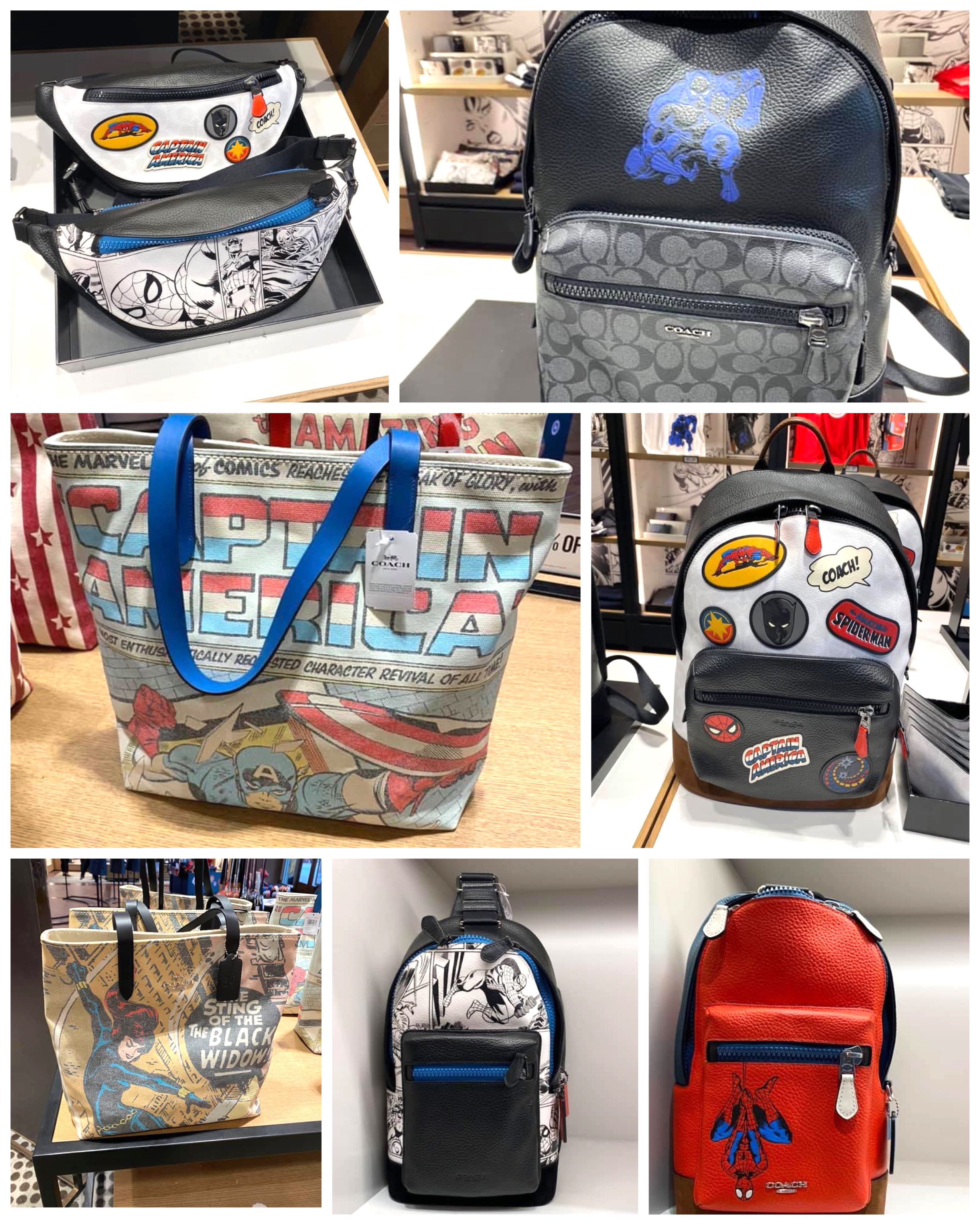 coach marvel fanny pack