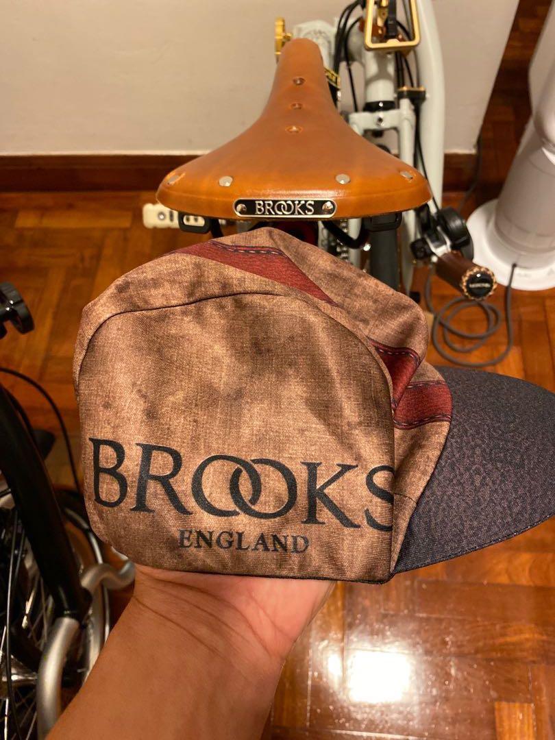 gravel very nice putty Brooks Cycling cap, Sports Equipment, Bicycles & Parts, Parts & Accessories  on Carousell