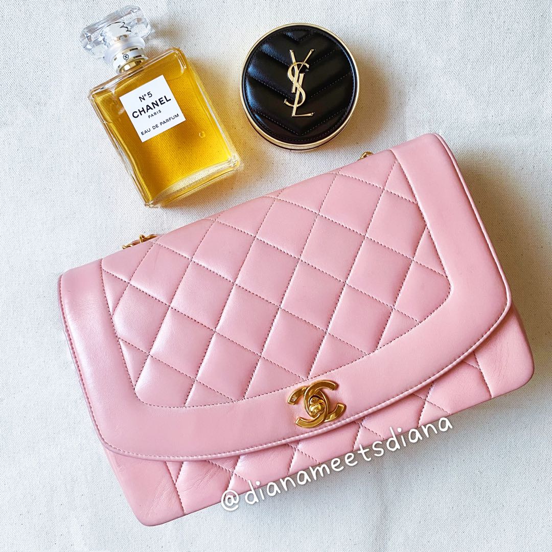 Chanel diana 2025 pink