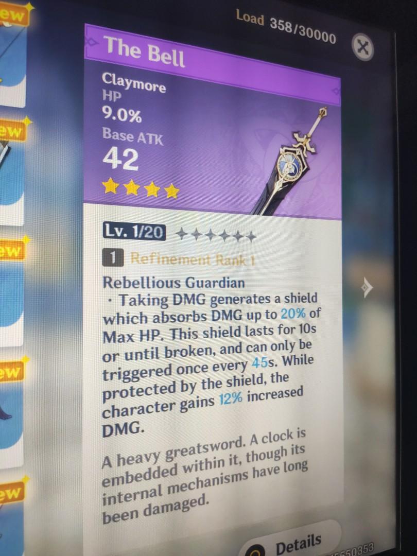 Diluc Account Genshin Impact, Video Gaming, Gaming Accessories, Game