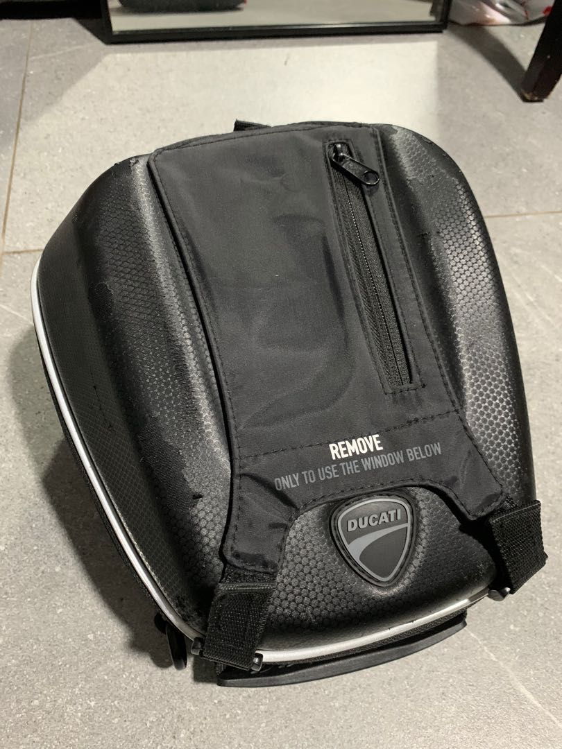 Ducati Tank Pocket Bag, Motorcycles, Motorcycle Accessories on Carousell