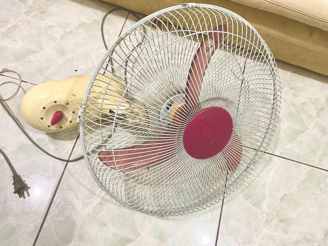 Standard wall outlet fan wattage