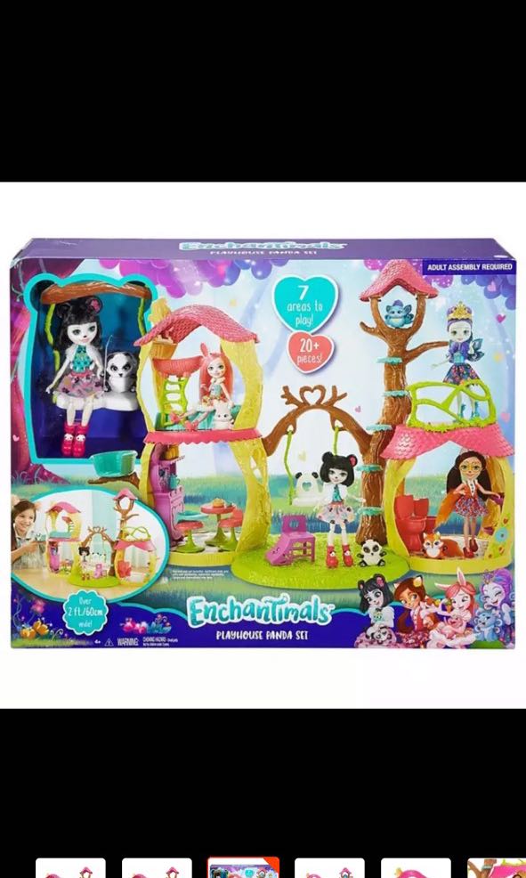 Enchantimals panda tree house sales