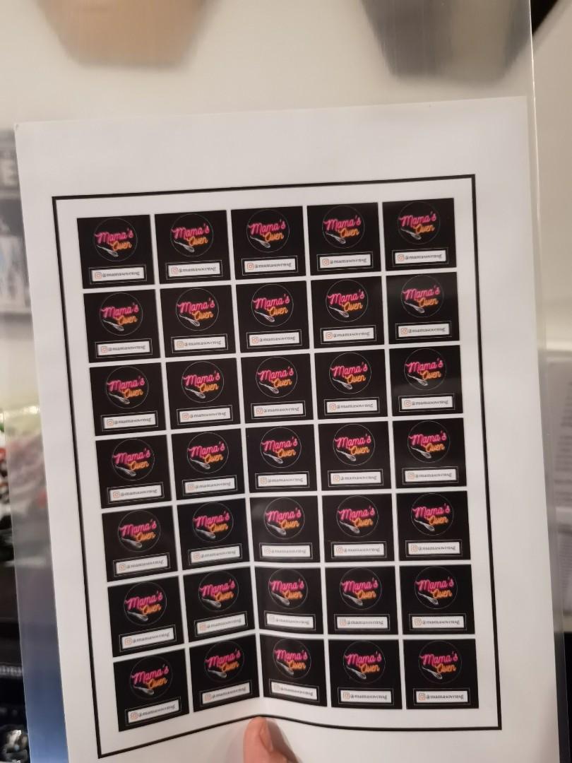 EXPRESS Customise Sticker / Label Printing, Hobbies & Toys, Stationery ...