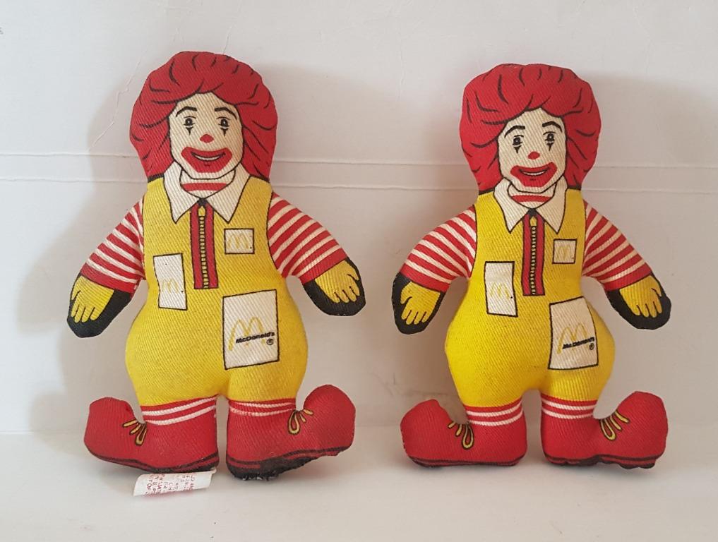 Details about   McDonald's 1988 Vintage Ronald McDonald Mac Tonight Travel Toys-Pick Your Fav! 