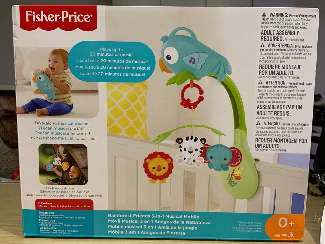 Poussette musicale shop fisher price
