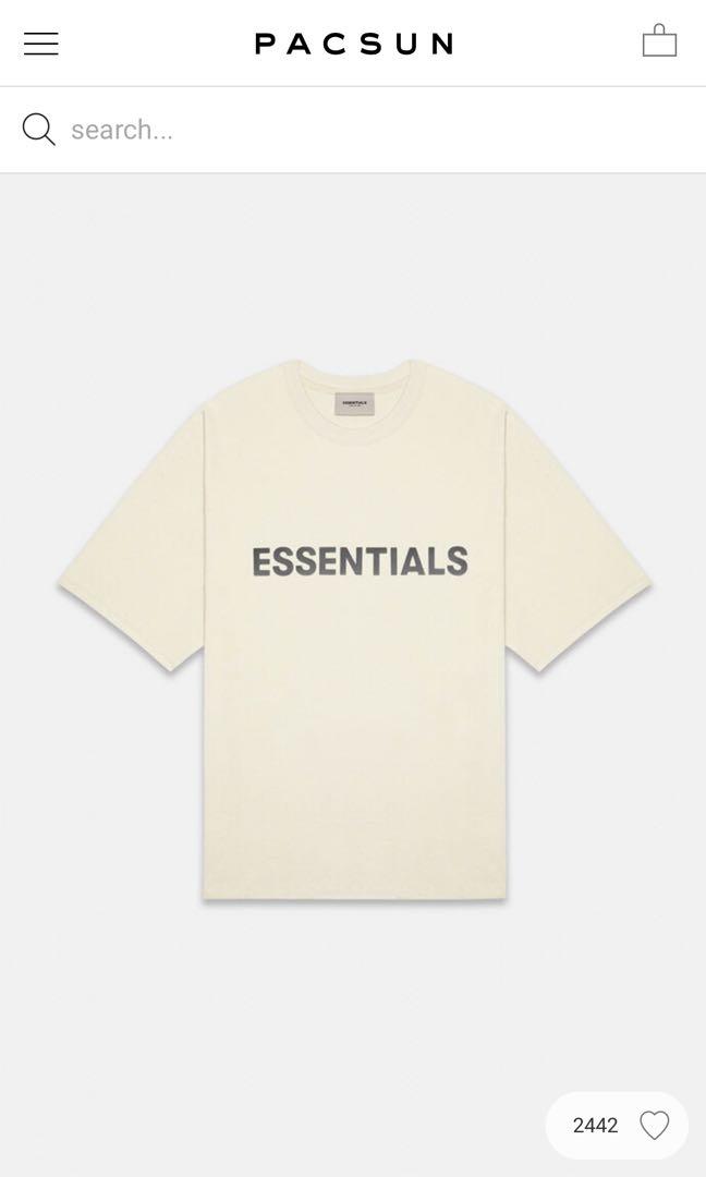 FOG Essentials Tee SS20 Cream