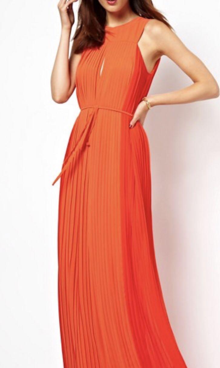 French connection store pleated dress
