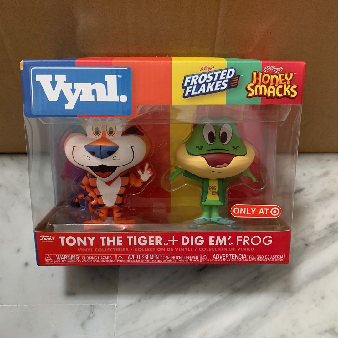 Funko VYNL Ad Icons Tony the Tiger & Dig em Frog Special Edition