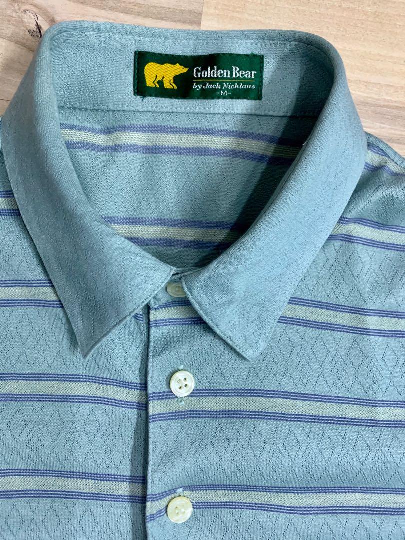 GOLDEN BEAR GOLF SHIRT L BY JACK NICKLAUS GOLF LAGEND, Men