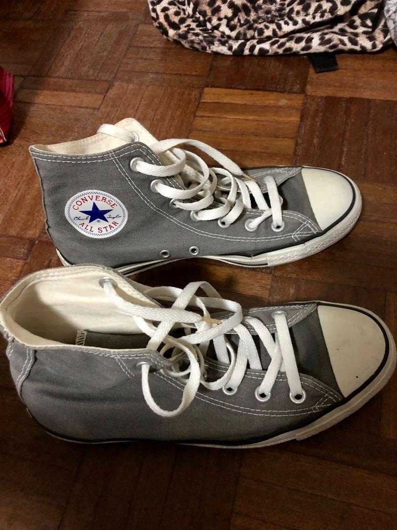 TAKE ALL Gray Converse and two Jansport bags Women s Fashion