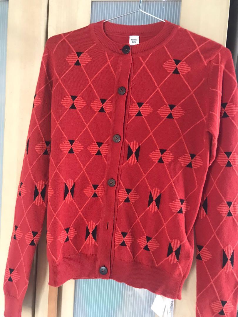 hermes cardigan
