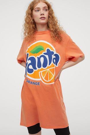 H\u0026M Fanta Tshirt Dress