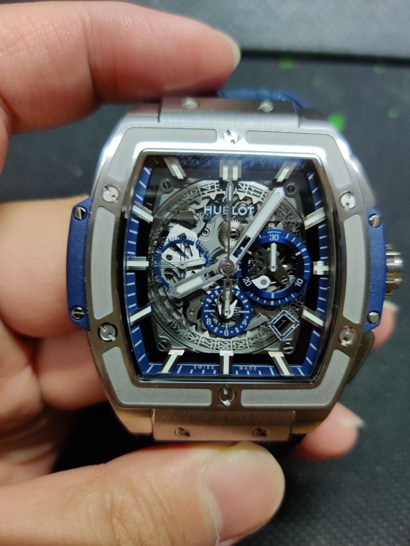 Hublot spirit of big bang blue titanium 