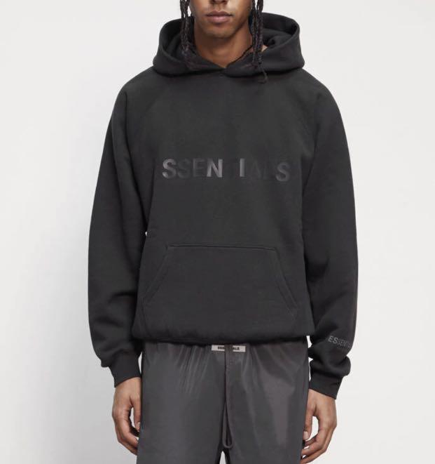 Essentials black hoodie 2020 Clearance