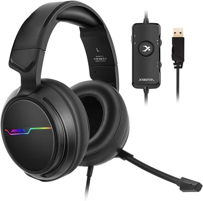 onikuma k1 stereo bass surround gaming headset for ps4 new xbox one pc with mic
