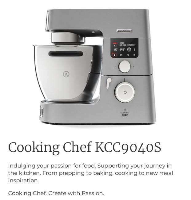 kenwood cooking chef kcc