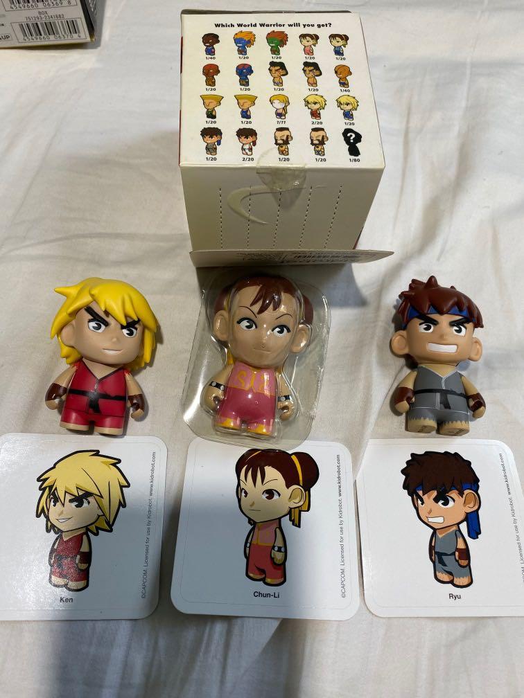 Kidrobot x Street fighter Hobbies Toys Toys Games on Carousell