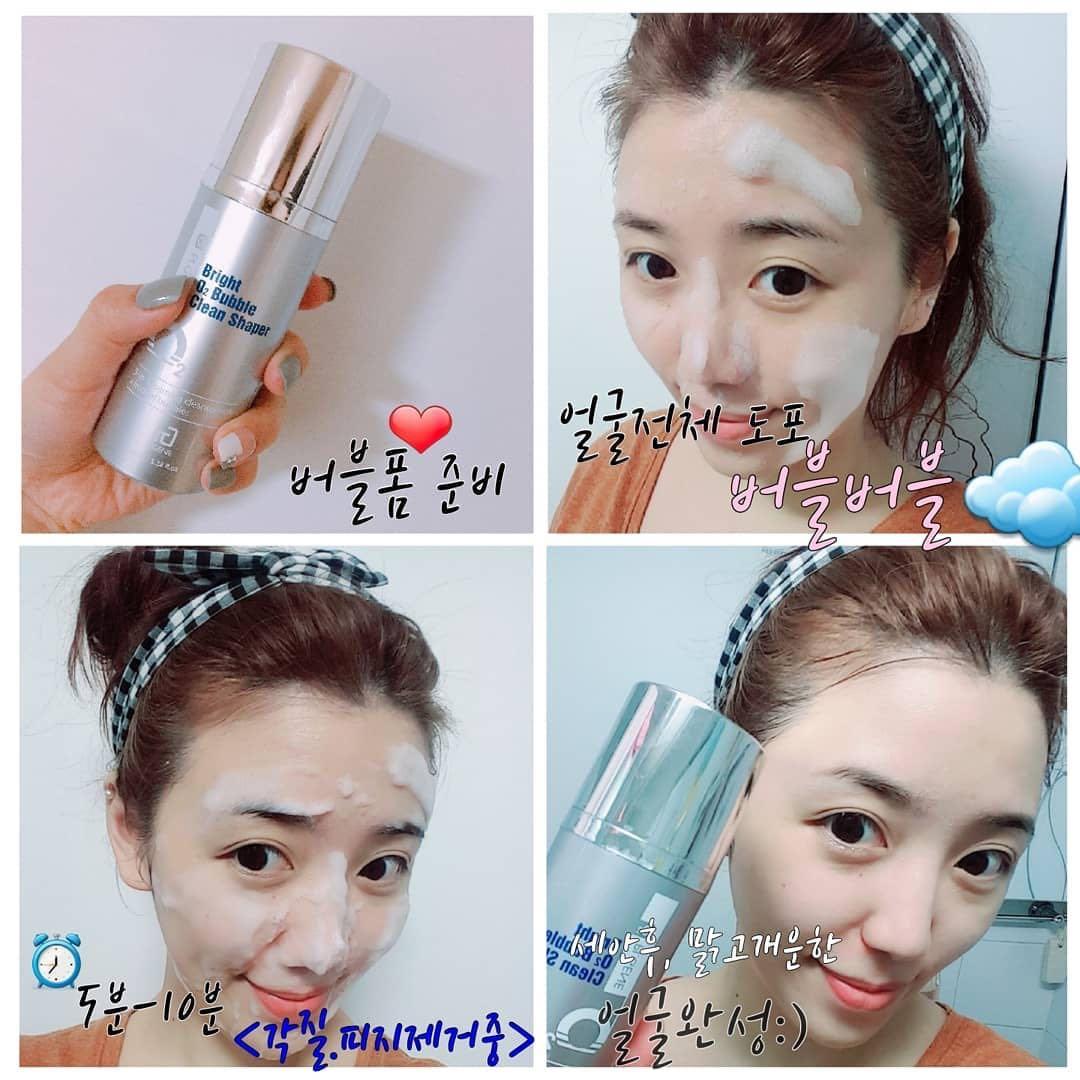 KOREA Bright O2 Bubble Clean Shaper Cleanser 100ml Foaming Deep ...