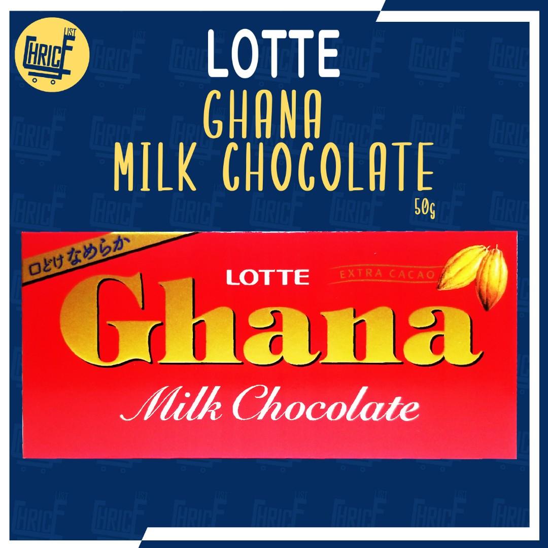 Lotte Ghana Chocolate, Food & Drinks, Homemade Bakes on Carousell