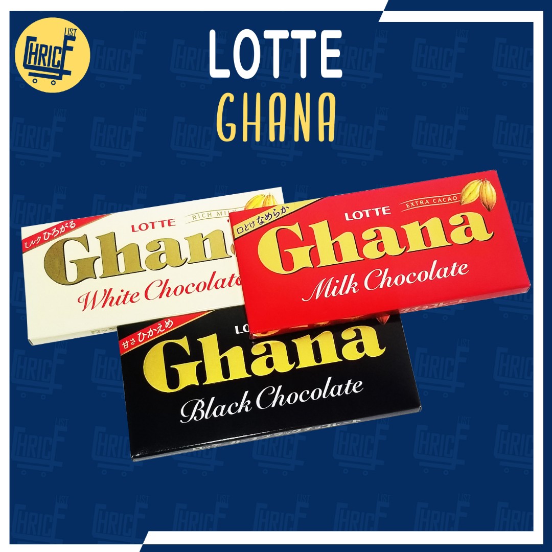 Lotte Ghana Chocolate, Food & Drinks, Homemade Bakes on Carousell