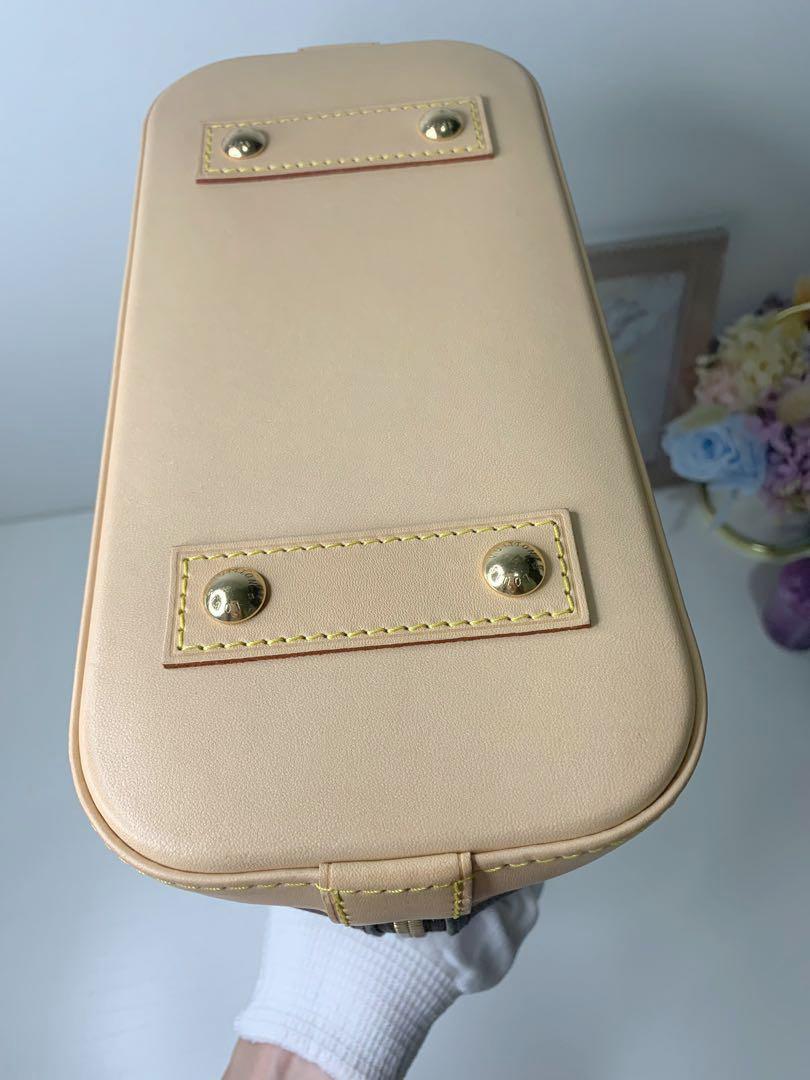 New Louis Vuitton Monogram Champagne Grey Metallic Alma BB Limited Edition,  Luxury, Bags & Wallets on Carousell