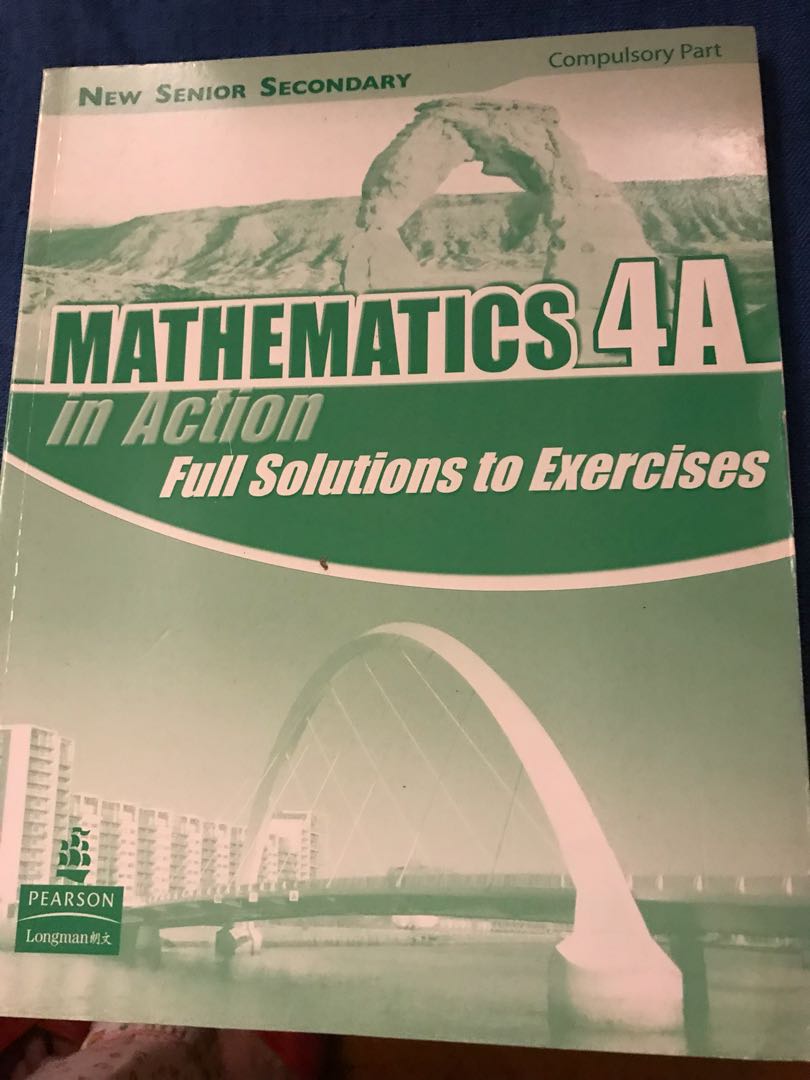 Mathematics in Action full solutions to exercises, 興趣及遊戲, 書本 & 文具, 書本及