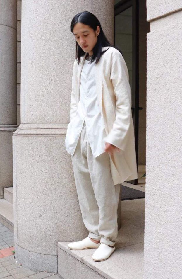 Mittan 日本制天然絲 棉 男裝 男裝衫 外套 Carousell