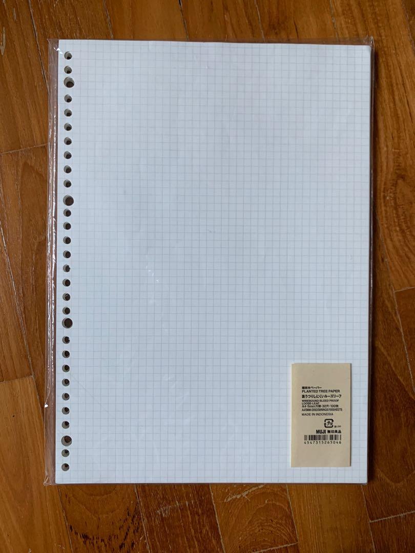 Muji Grid A4 paper, Hobbies & Toys, Stationery & Craft, Stationery ...
