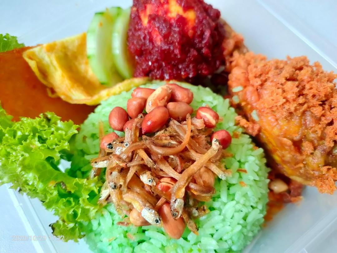 Nasi Lemak Pandan Special Food Drinks Instant Food On Carousell
