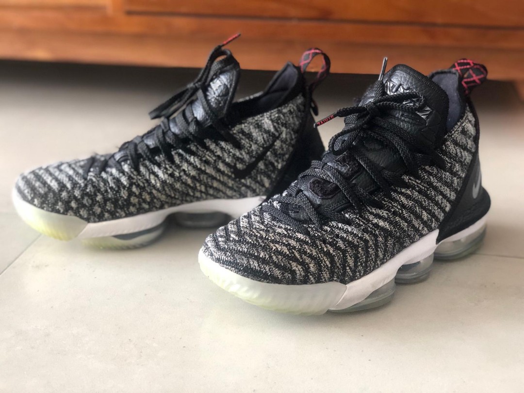 Nike Lebron 16 Oreo Men s Fashion Footwear Sneakers on Carousell