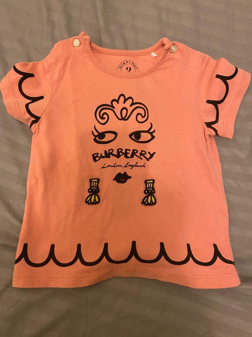 burberry baby t shirt